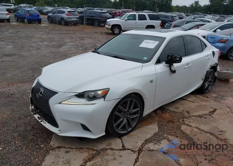 2014 Lexus Is 250 z USA, uszkodzony, nr VIN JTHBF1D29E5037789